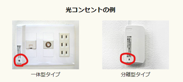 楽天ひかり光コンセント